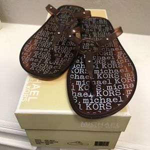 Michael Kors flip flop sandals